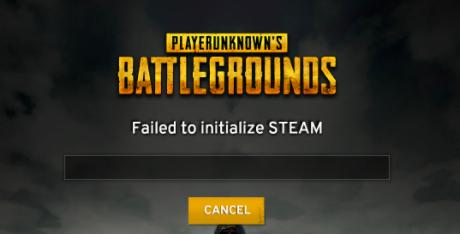 failed to initialize steam